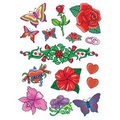 Springtime Romance Set of Temporary Tattoos